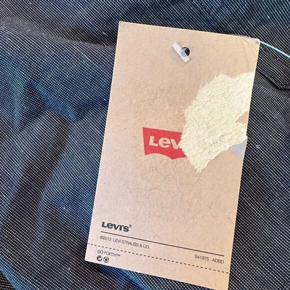 Levi's mens button down blue long sleeve shirt blue size XL NWT - Picture 5 of 5